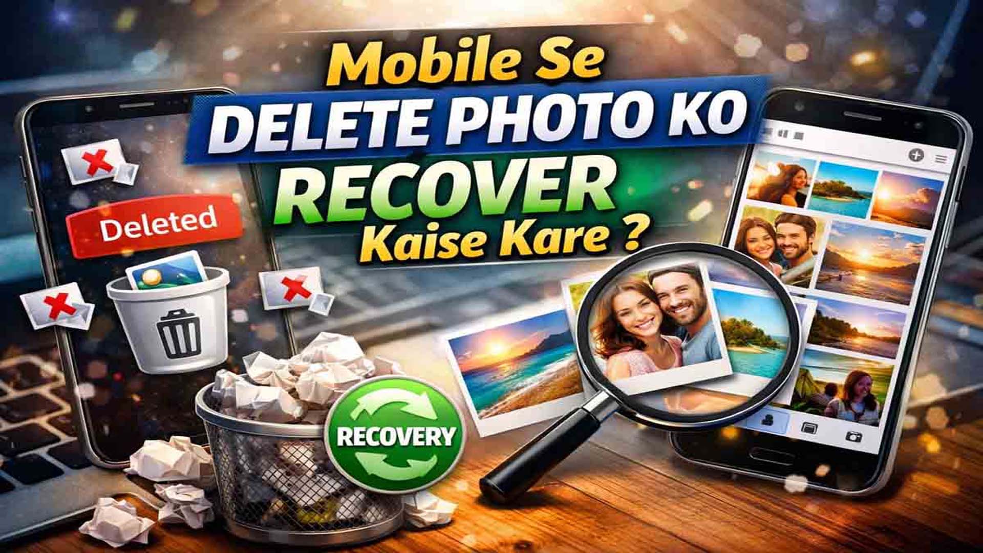 mobile se delete photo recover kaise kare 2026